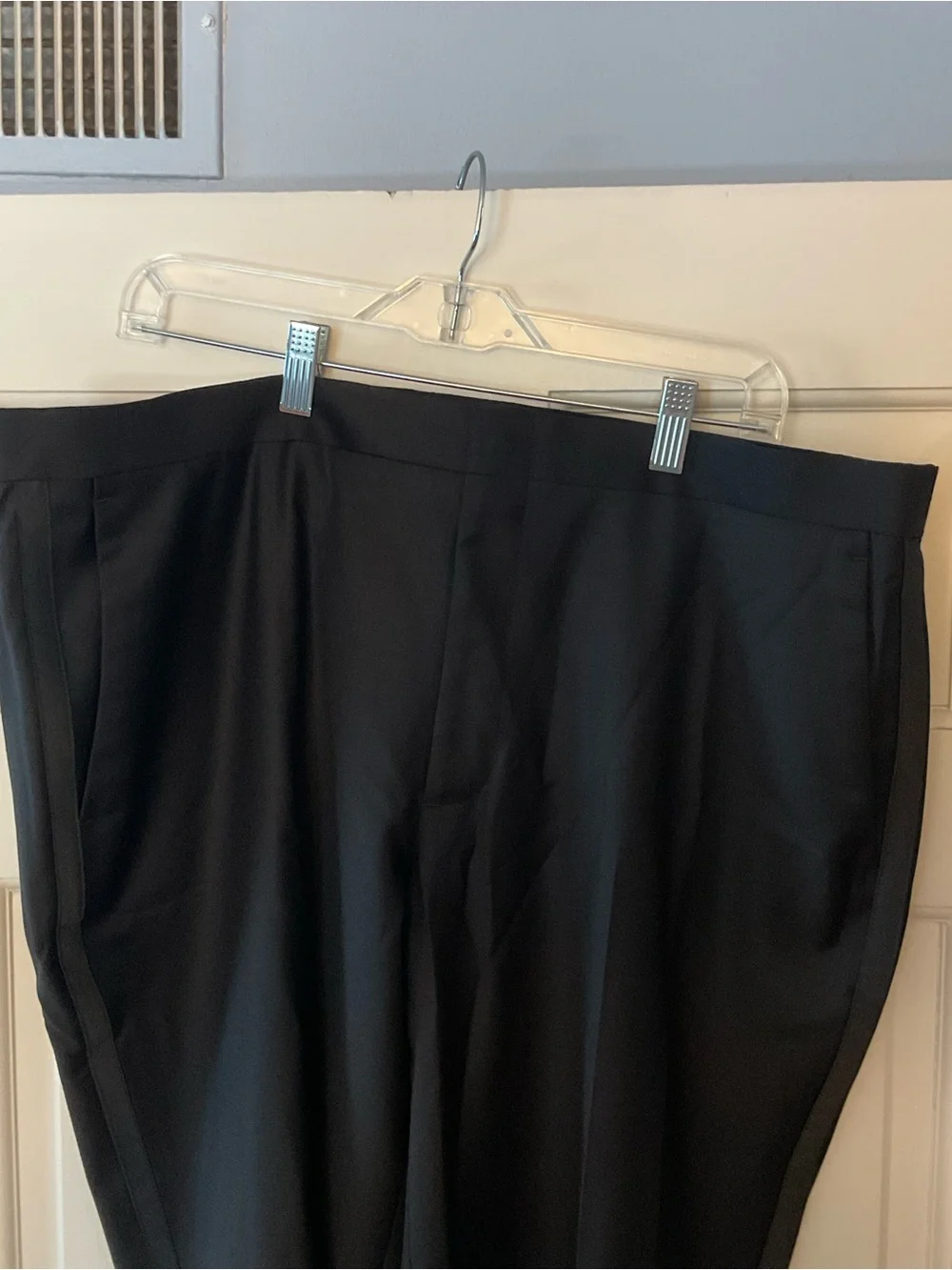 J.Crew Slim-fit Thompson tuxedo pant Men’s 38x32 NWT Formal Dress Black Tie
